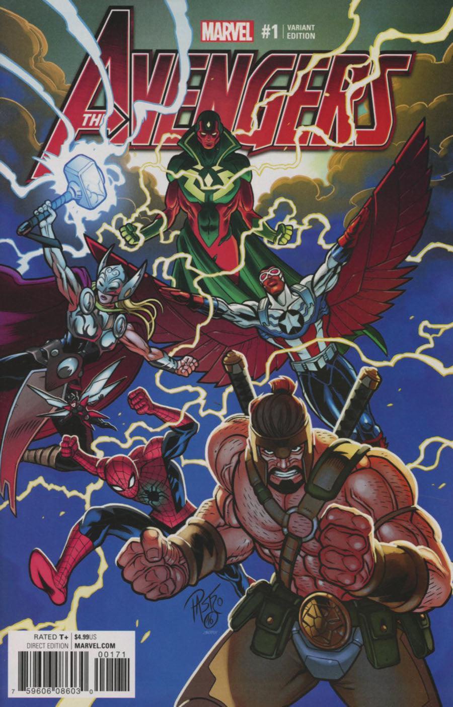 AVENGERS VOL 6 #1 PASTOVICCHIO VAR NOW - Kings Comics