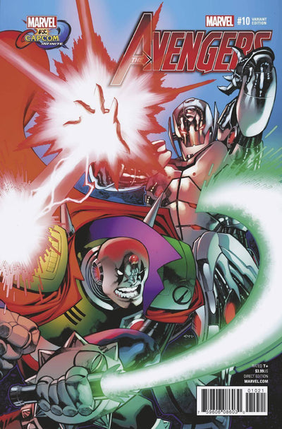 AVENGERS VOL 6 #10 STEVENS MARVEL VS CAPCOM VAR SE