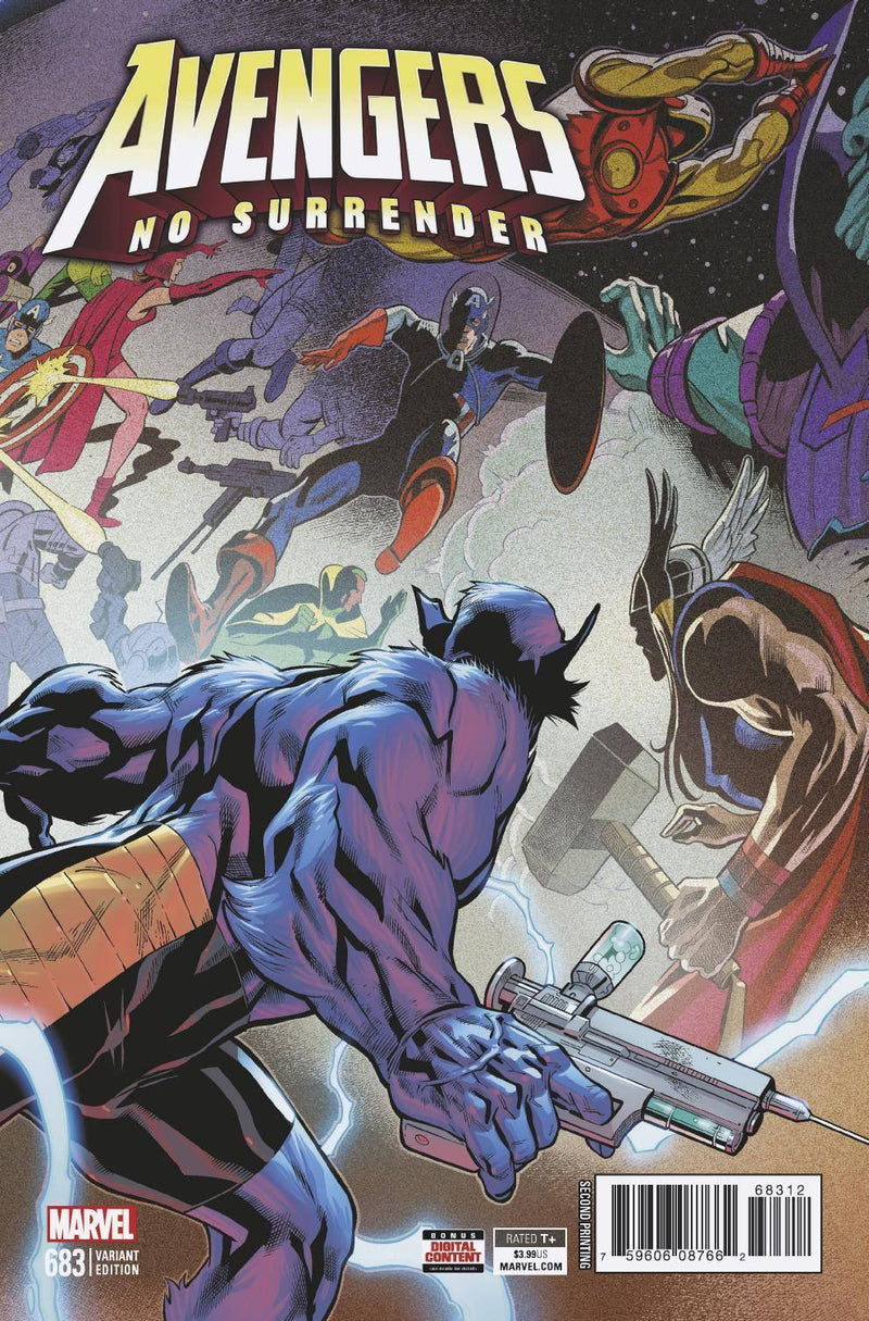 AVENGERS VOL 6 #683 MEDINA 2ND PTG VAR LEG