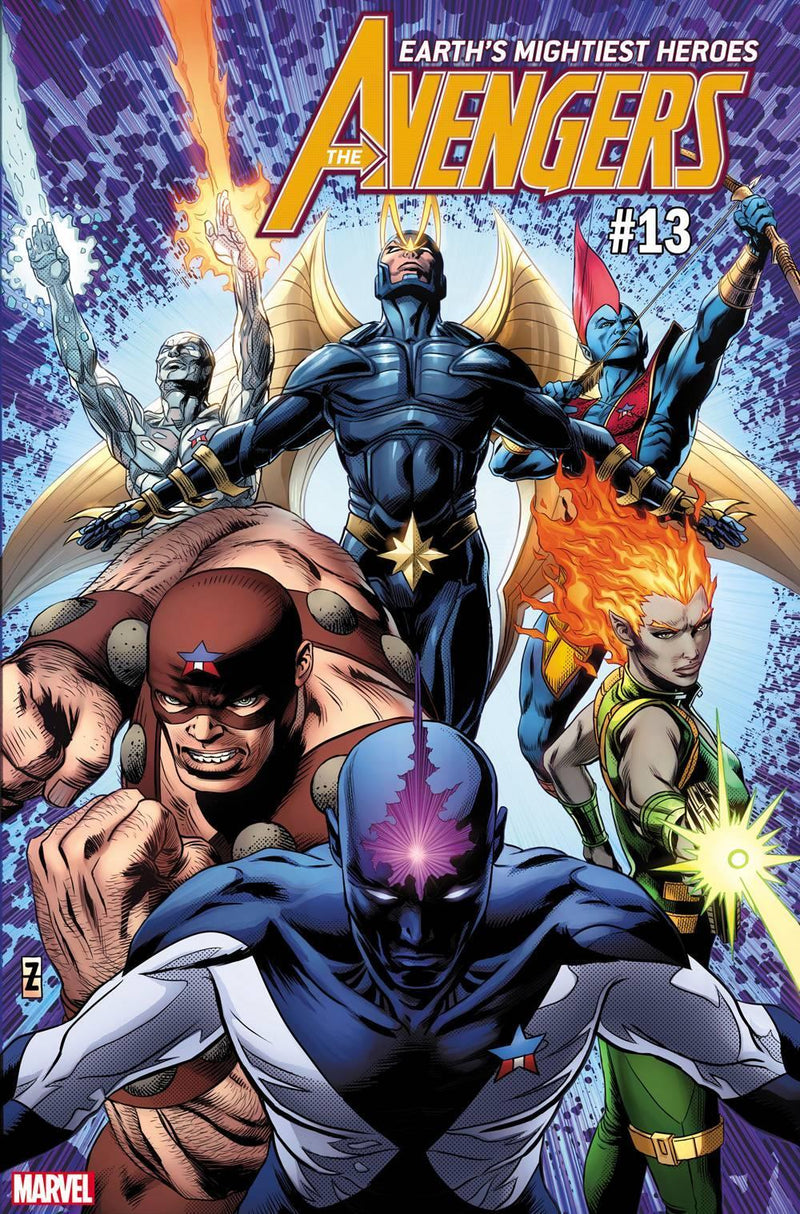 AVENGERS VOL 7 #13 ZIRCHER GOTG VAR