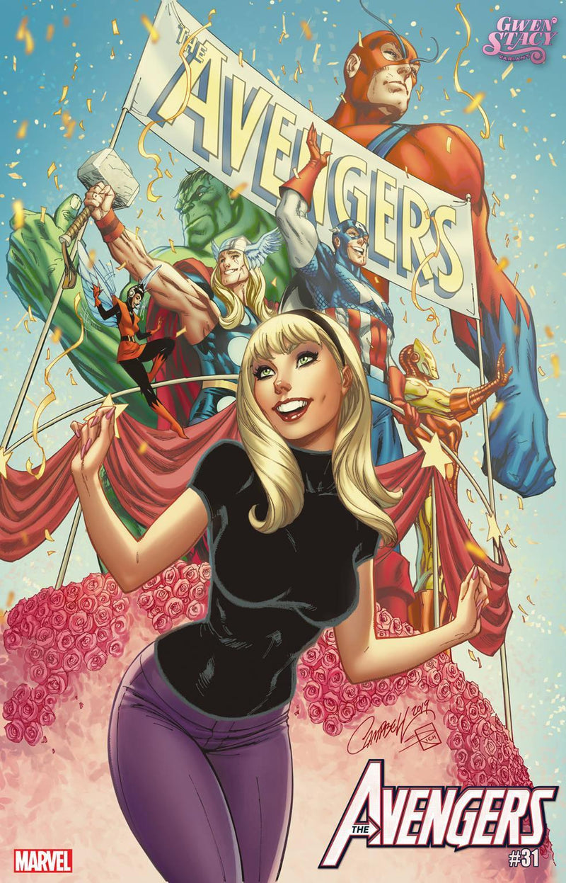 AVENGERS VOL 7 #31 JSC GWEN STACY VAR