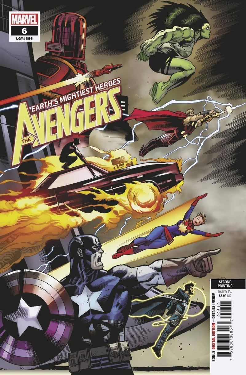 AVENGERS VOL 7 #6 2ND PTG MCGUINNESS VAR