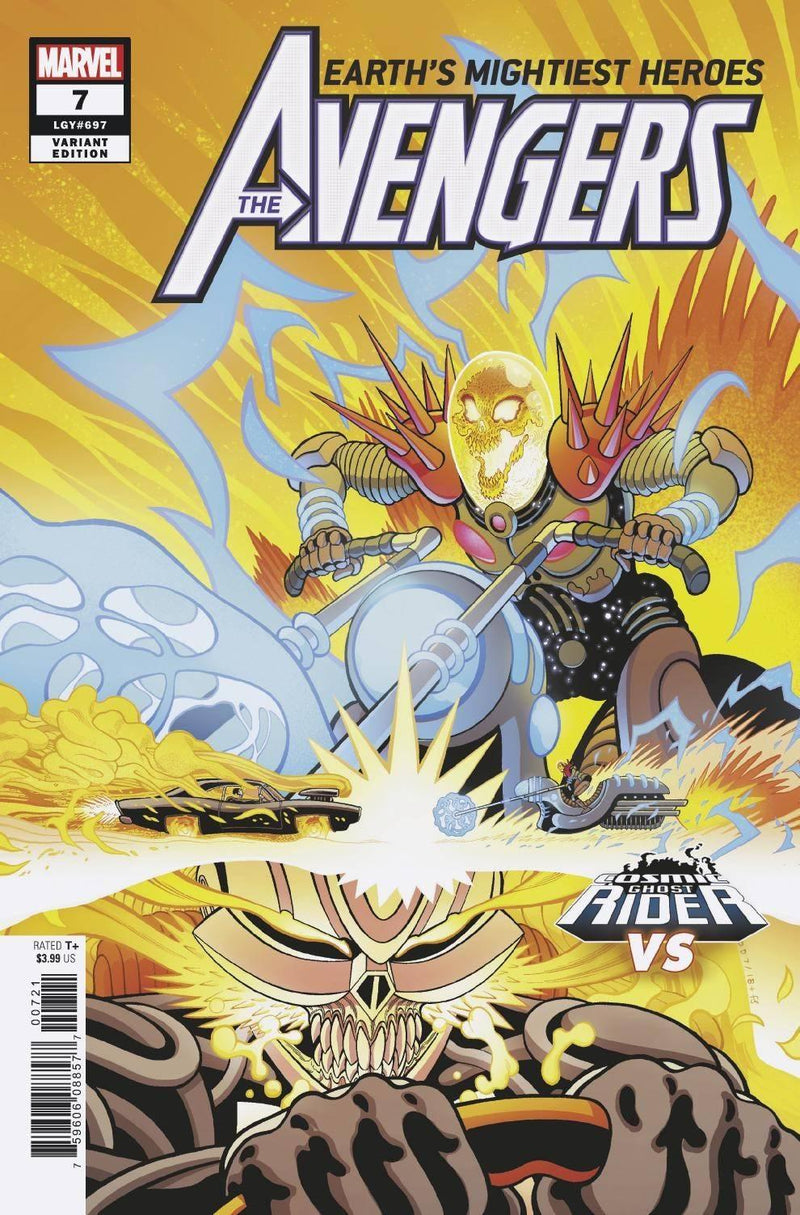 AVENGERS VOL 7 #7 MOORE COSMIC GHOST RIDER VAR