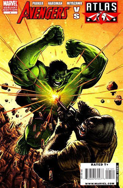 AVENGERS VS AGENTS OF ATLAS #1 HARDMAN VAR
