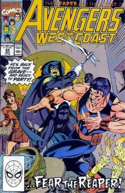 AVENGERS WEST COAST #65 - Kings Comics