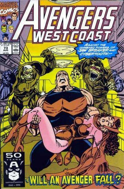 AVENGERS WEST COAST #71