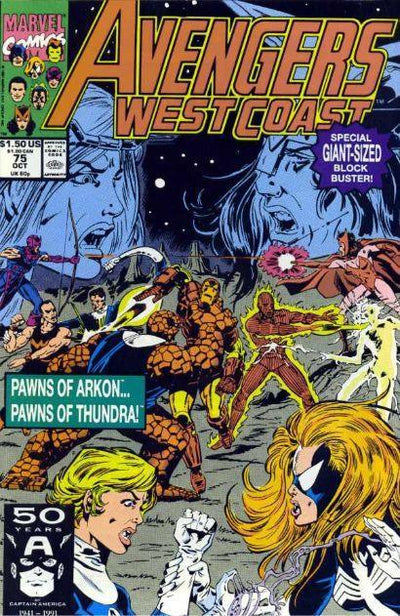 AVENGERS WEST COAST #75