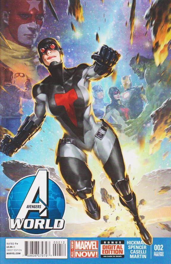 AVENGERS WORLD #2 2ND PTG YOON VAR ANMN
