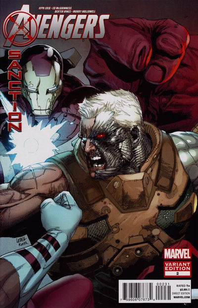 AVENGERS X-SANCTION #2 YU VAR