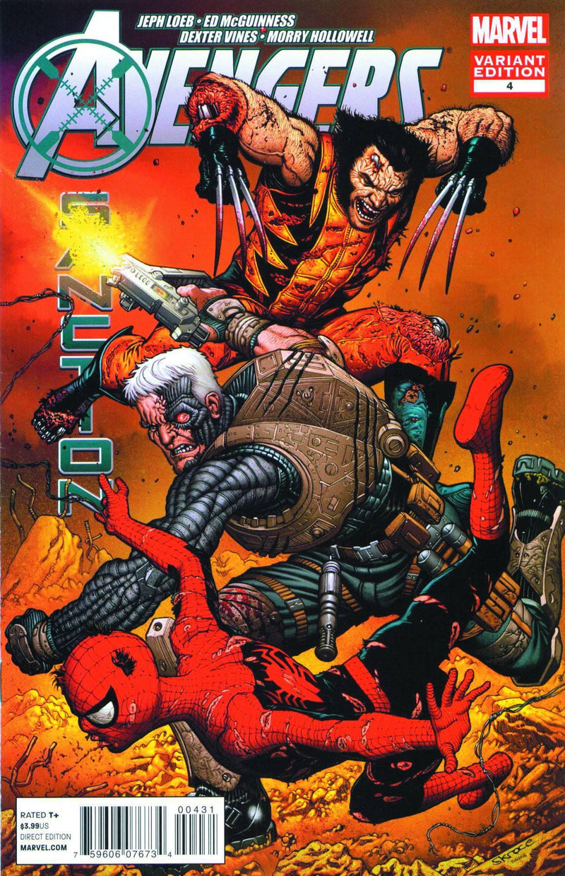 AVENGERS X-SANCTION #4 SKROCE VAR
