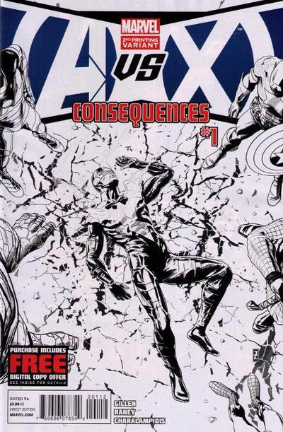 AVX CONSEQUENCES #1 2ND PTG ZIRCHER VAR - Kings Comics