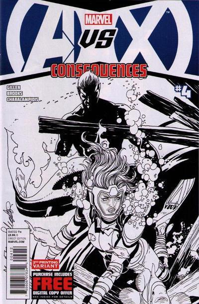 AVX CONSEQUENCES #4 2ND PTG ZIRCHER VAR