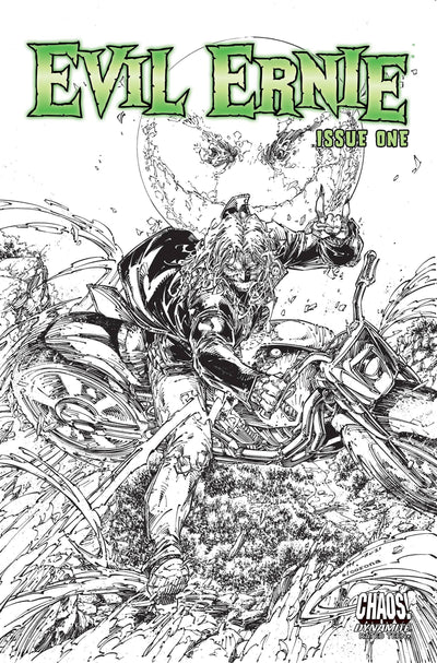 EVIL ERNIE VOL 5 #1 CVR D 1:10 COPY INCV BOOTH B&W INCV