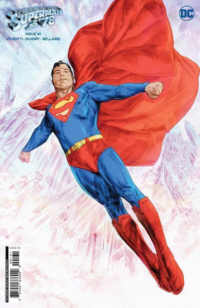 SUPERMAN 78 THE METAL CURTAIN (2023) #1 CVR E INC 1:25 DOUG BRAITHWAITE CARD STOCK VAR