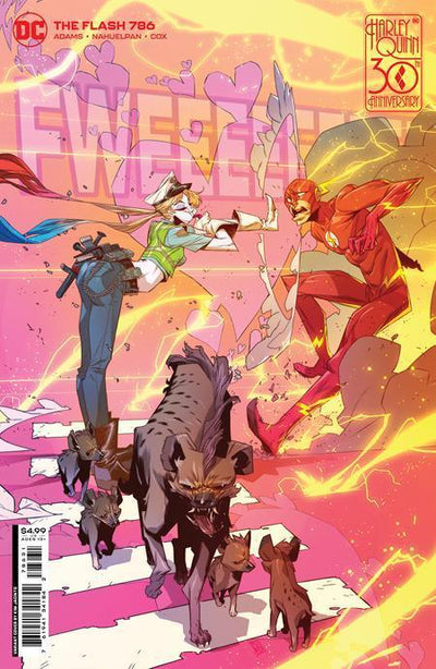 FLASH VOL 5 (2016) #786 CVR C KIM JACINTO HARLEY QUINN 30TH ANNIVERSARY CARD STOCK VAR (DARK CRISIS)
