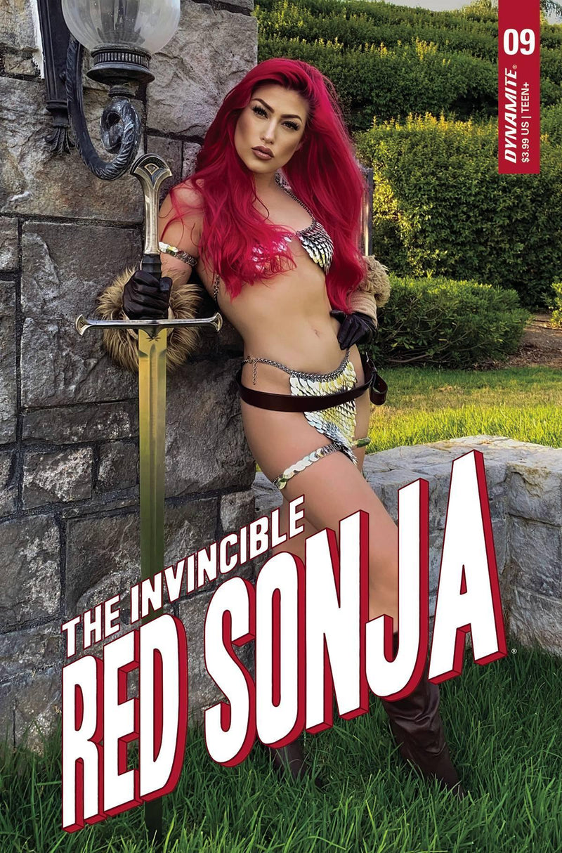 INVINCIBLE RED SONJA #9 CVR E COSPLAY