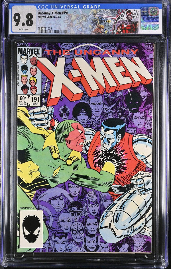 CGC UNCANNY X-MEN #191 (9.8)