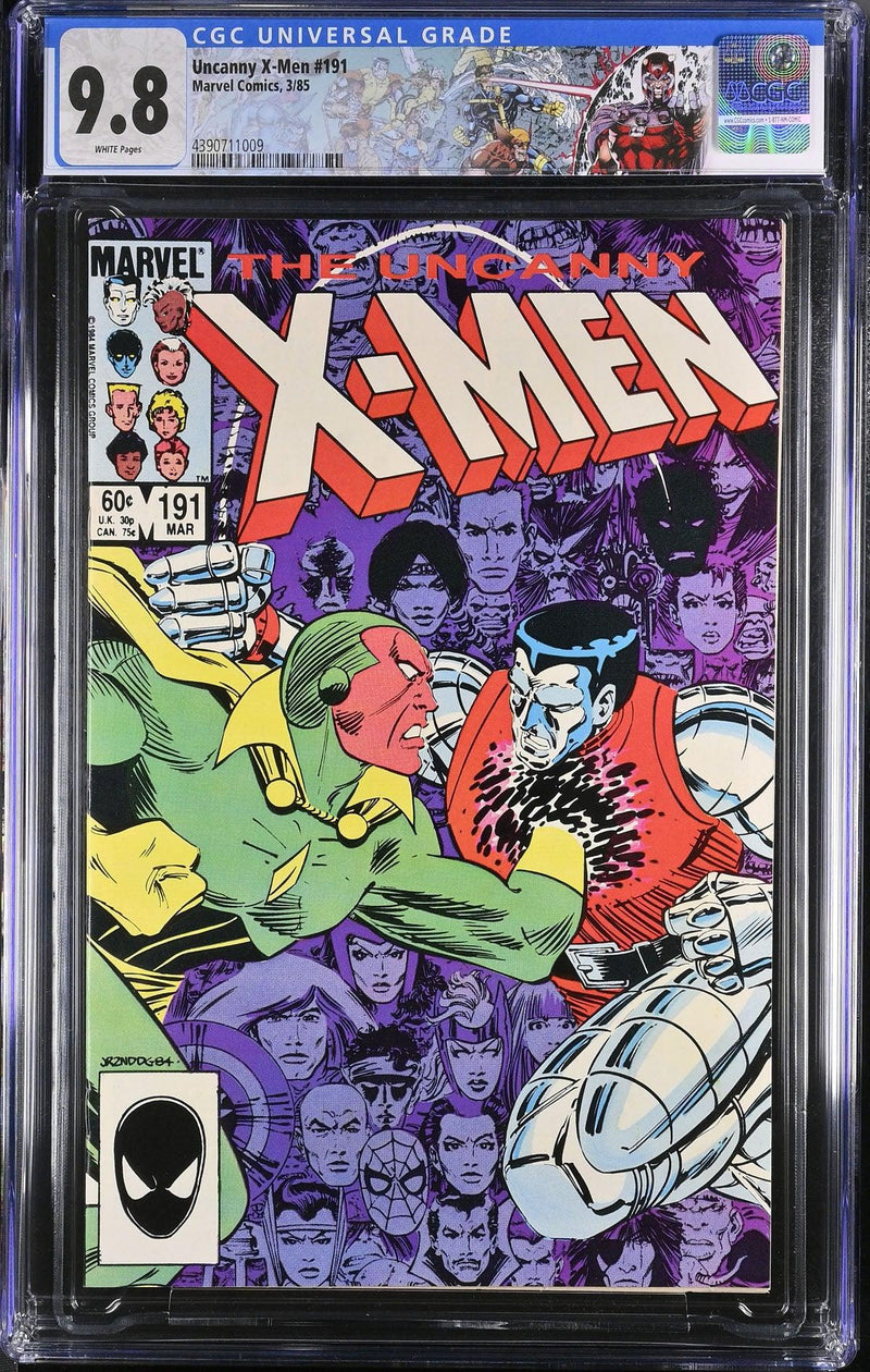 CGC UNCANNY X-MEN #191 (9.8)