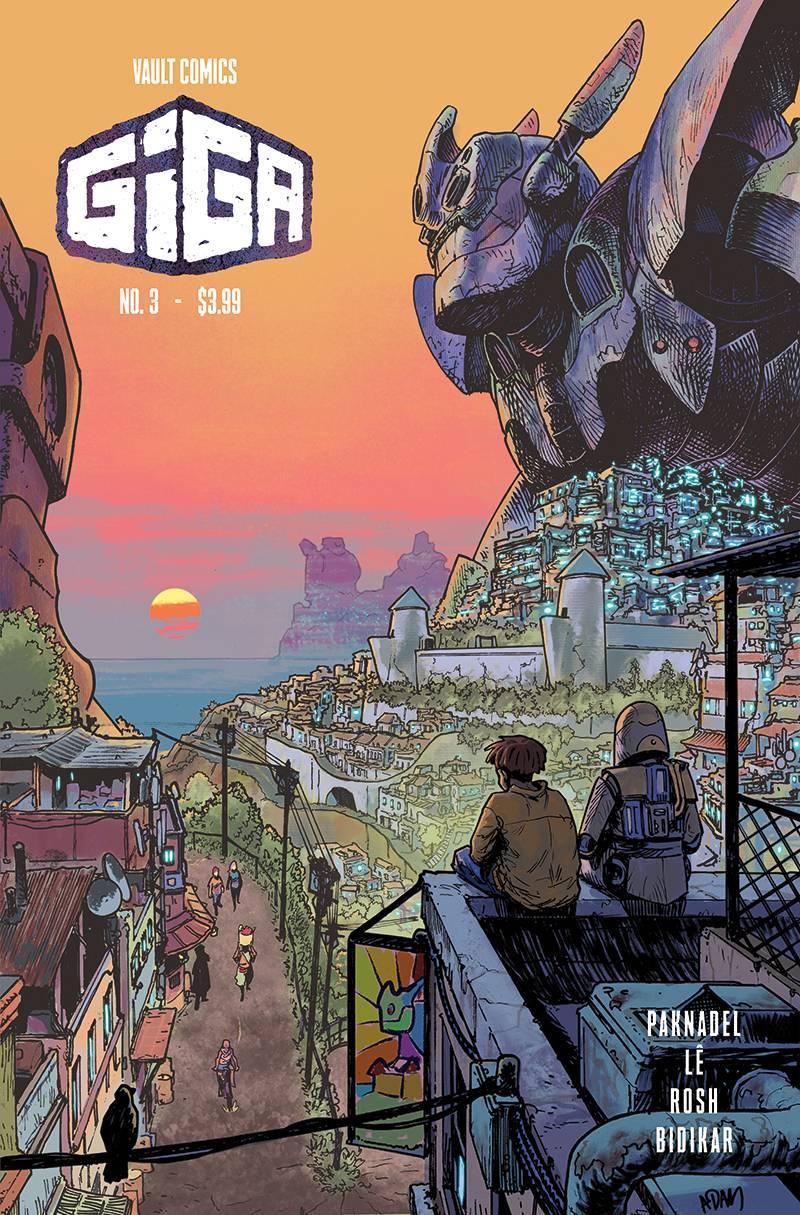 GIGA #3 CVR B GORHAM (VF/NM)