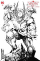 KNIGHT TERRORS DETECTIVE COMICS (2023) #1 CVR F INC 1:50 BERNARD CHANG B&W CARD STOCK VAR