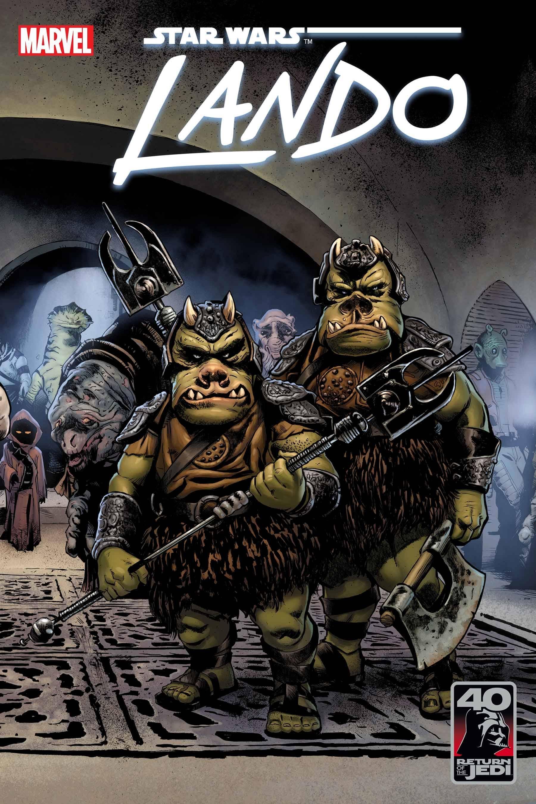 STAR WARS RETURN OF THE JEDI LANDO #1 GARBETT CONNECTING VAR - Kings Comics
