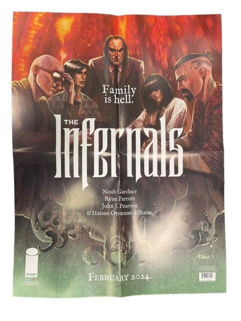 INFERNALS THE CABINET FOLDED PROMO POSTER - Kings Comics