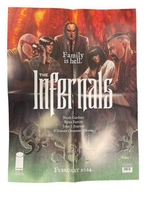 INFERNALS THE CABINET FOLDED PROMO POSTER