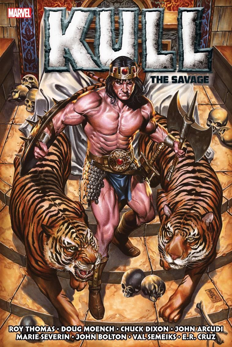 KULL SAVAGE ORIGINAL MARVEL YEARS OMNIBUS HC BROOKS CVR - Kings Comics