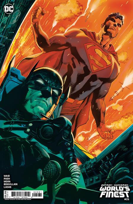 BATMAN SUPERMAN WORLDS FINEST (2022) #25 CVR F ALVARO MARTINEZ BUENO CARD STOCK VAR