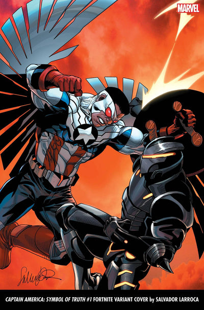 CAPTAIN AMERICA SYMBOL OF TRUTH (2022) #1 LARROCA FORTNITE VAR