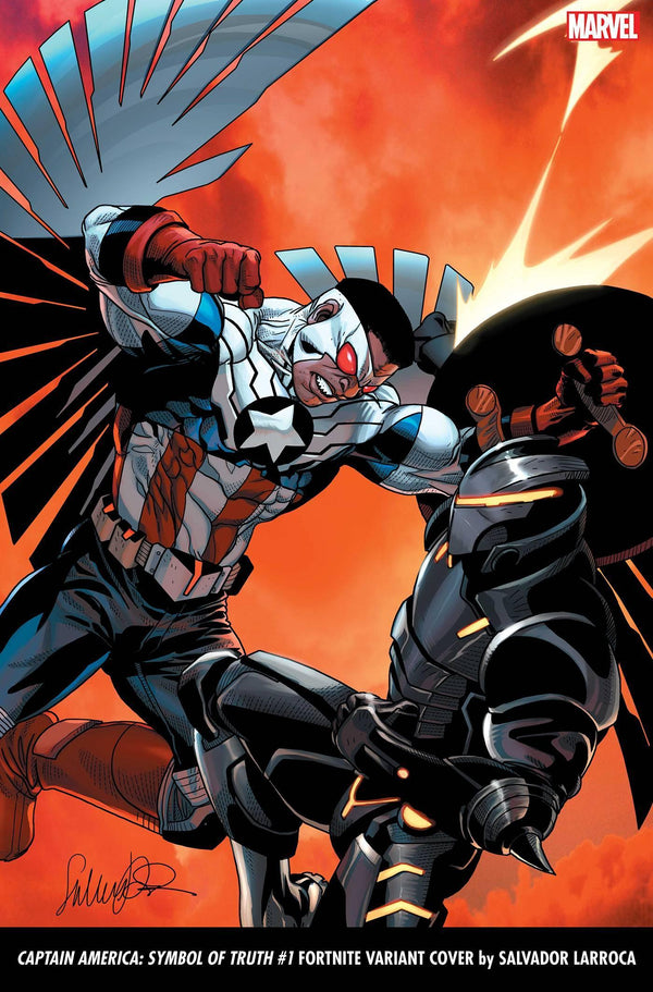 CAPTAIN AMERICA SYMBOL OF TRUTH (2022) #1 LARROCA FORTNITE VAR