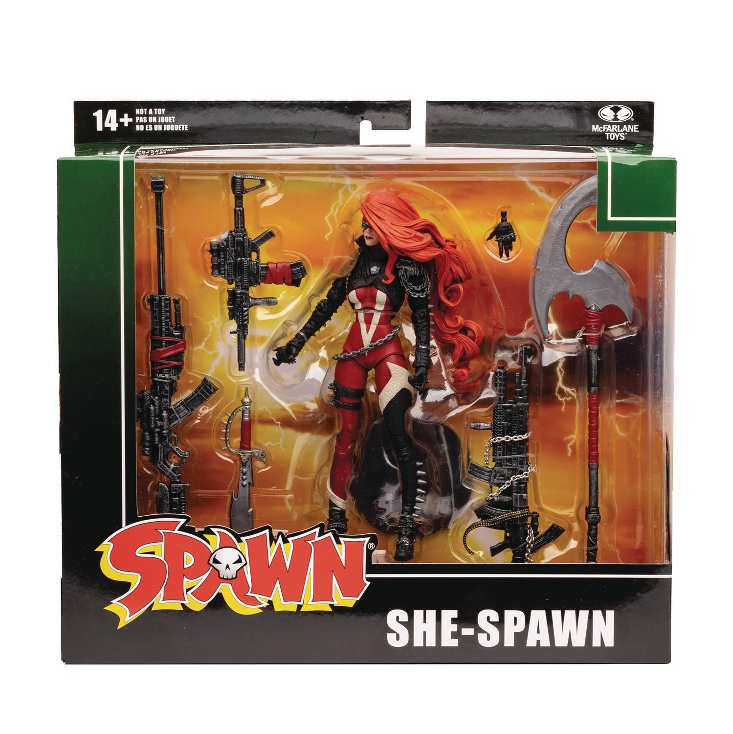 SPAWN 7IN SCALE SHE SPAWN DLX AF - Kings Comics