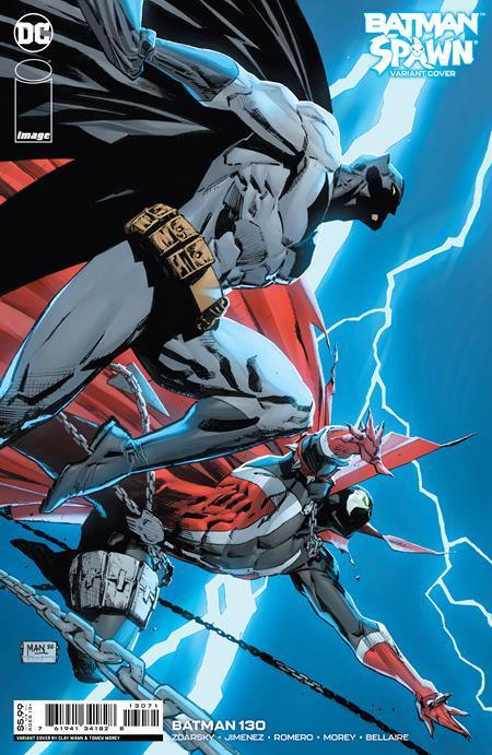 BATMAN (2016) #130 CVR G CLAY MANN DC SPAWN CARD STOCK VAR