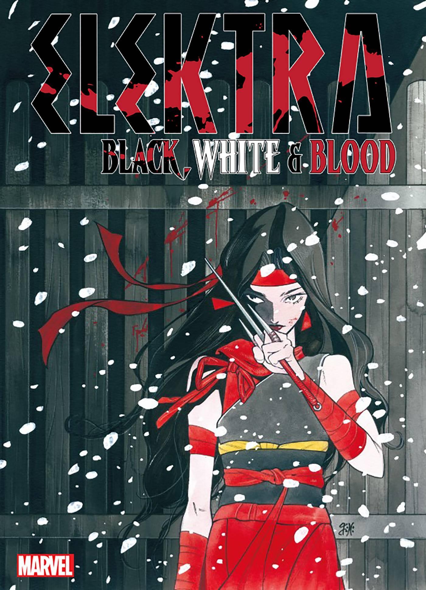 ELEKTRA BLACK WHITE BLOOD #4 MOMOKO VAR - Kings Comics