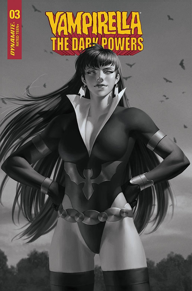 VAMPIRELLA DARK POWERS #3 30 COPY YOON B&W INCV