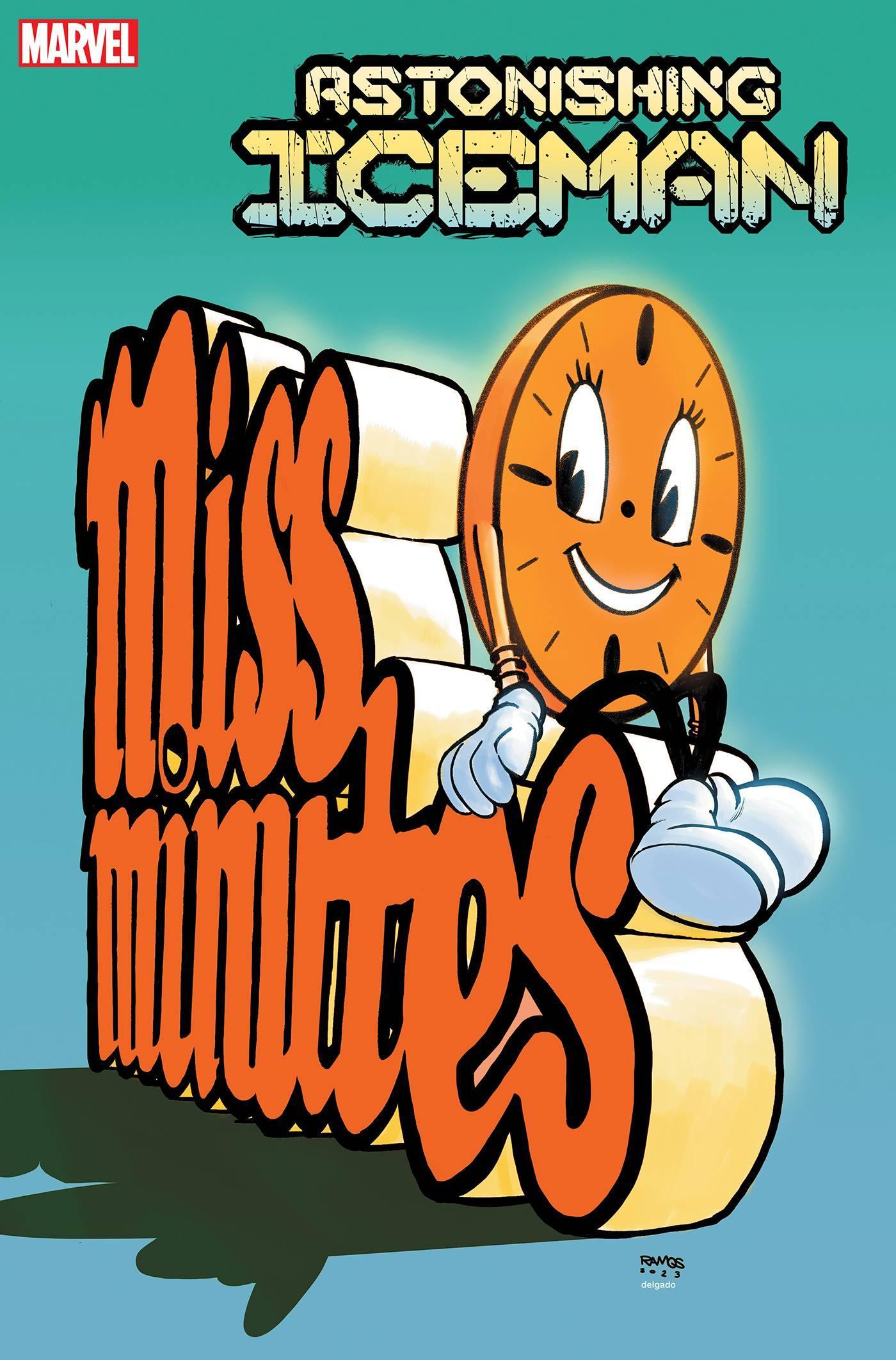 ASTONISHING ICEMAN (2023) #1 HUMBERTO RAMOS MISS MINUTES VAR - Kings Comics