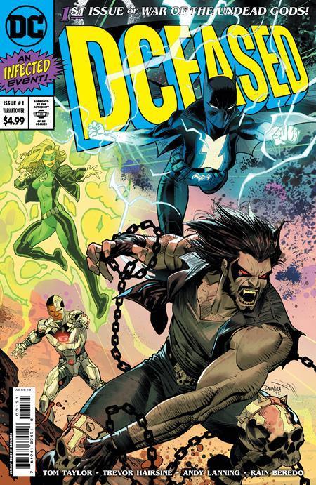 DCEASED WAR OF THE UNDEAD GODS #1 CVR C DAN MORA HOMAGE CARD STOCK VAR