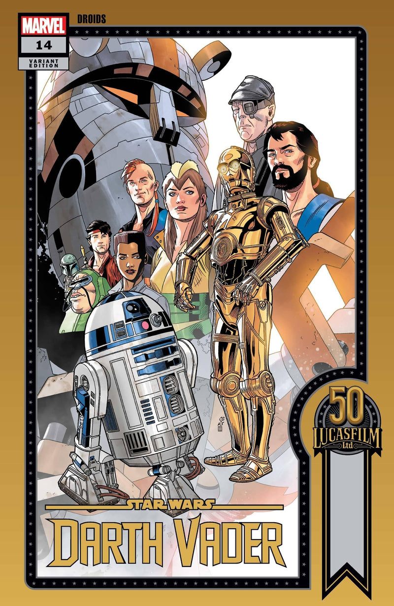 STAR WARS DARTH VADER (2020) #14 SPROUSE LUCASFILM 50TH VAR WOBH