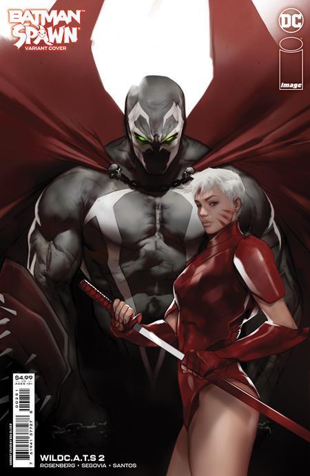 WILDCATS VOL 6 (2022) #2 CVR E BEN OLIVER DC SPAWN CARD STOCK VAR