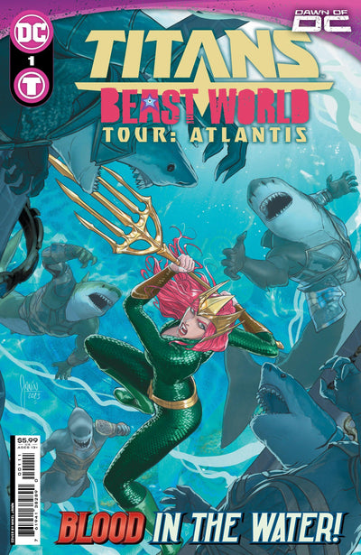 TITANS BEAST WORLD TOUR ATLANTIS (2023) #1 (ONE SHOT) CVR A MIKEL JANIN