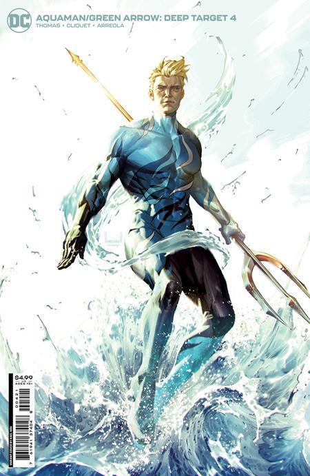 AQUAMAN GREEN ARROW DEEP TARGET #4 CVR B KAEL NGU CARD STOCK VAR