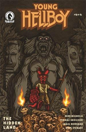 YOUNG HELLBOY THE HIDDEN LAND #4 CVR B CARPENTER