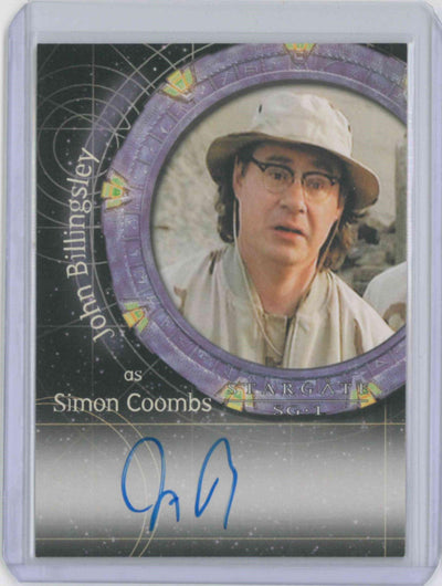 STARGATE SG-1 AUTOGRAPH SIGNED #A31 JOHN BILLINGSLEY / SIMON COOMBS