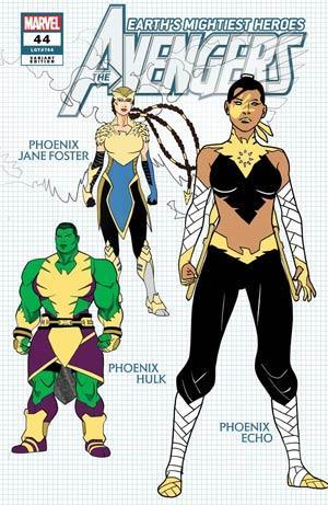 AVENGERS VOL 7 #44 GARRON DESIGN VAR - Kings Comics