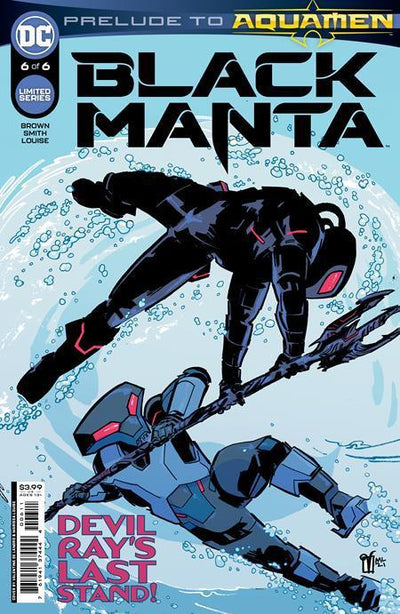 BLACK MANTA #6 CVR A VALENTINE DE LANDRO