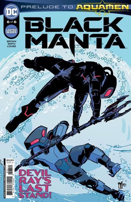BLACK MANTA #6 CVR A VALENTINE DE LANDRO