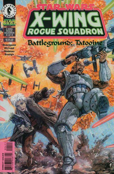 STAR WARS X-WING ROGUE SQUADRON (1995) BATTLEGROUND TATOOINE - SET OF FOUR - Kings Comics