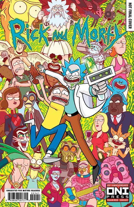 RICK AND MORTY #100 CVR D MARC ELLERBY VAR - Kings Comics