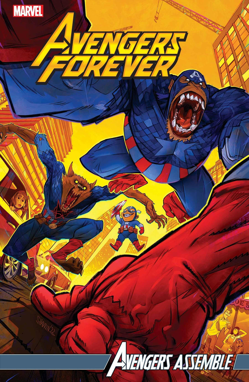 AVENGERS FOREVER VOL 2 #13 25 COPY INCV SHAVRIN VAR