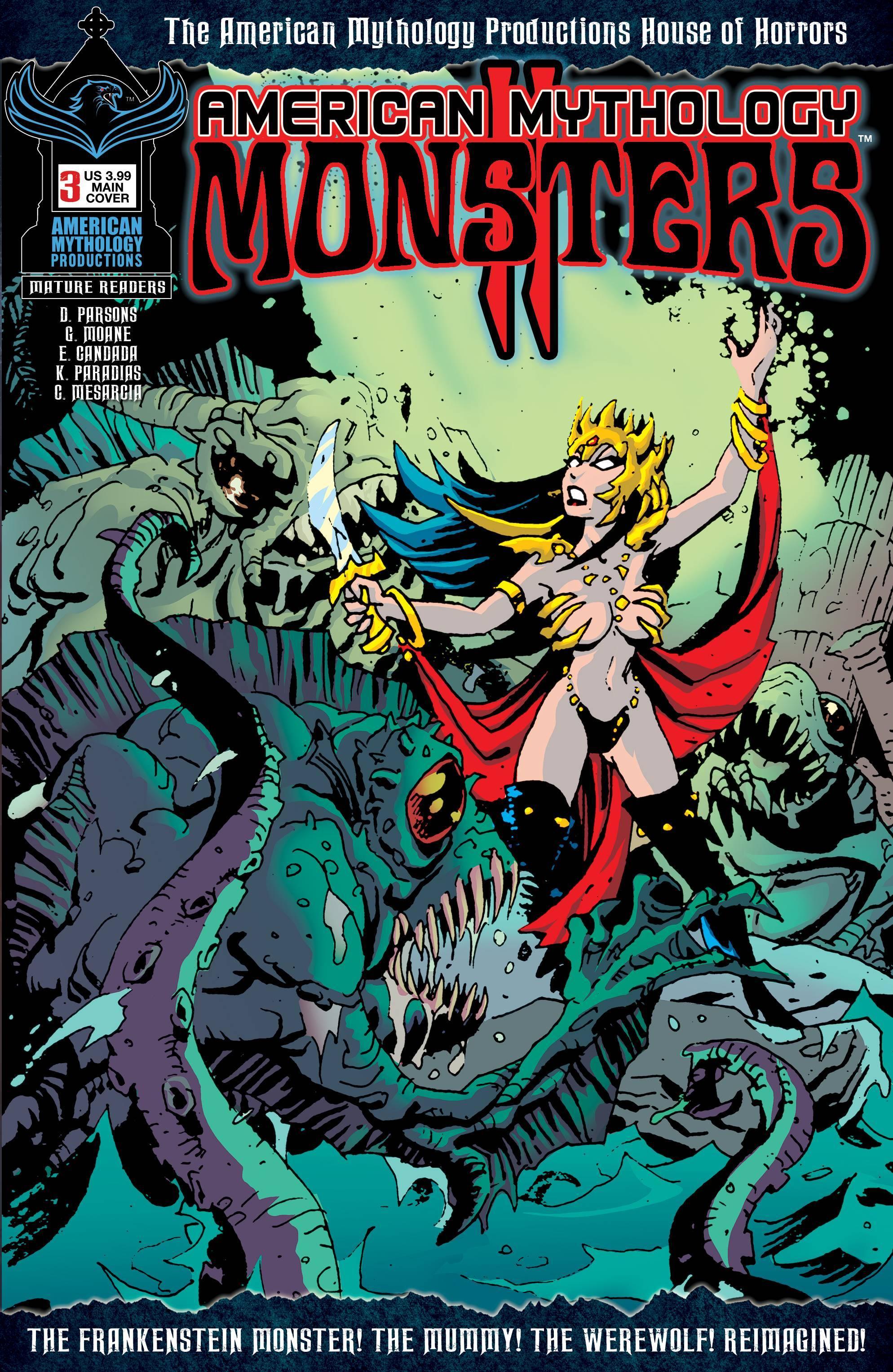 AMERICAN MYTHOLOGY MONSTERS VOL 2 #3 CVR A VOKES - Kings Comics